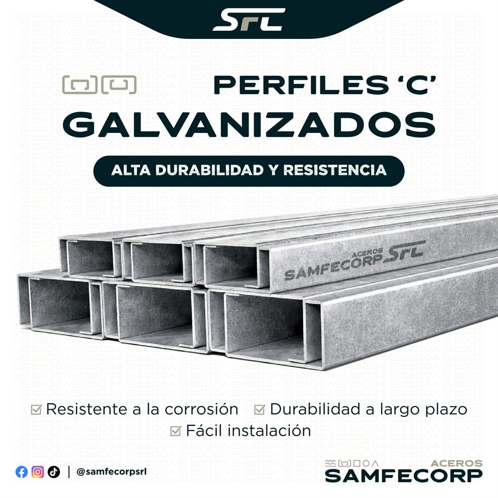 Publicación Perfiles C galvanizados