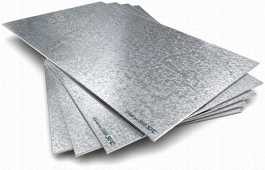 Planchas galvanizadas